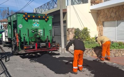 MONTE GRANDE: NUEVOS TRABAJOS DE BACHEO