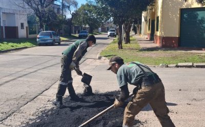 LUIS GUILLÓN: SE REALIZARON NUEVOS TRABAJOS DE BACHEO