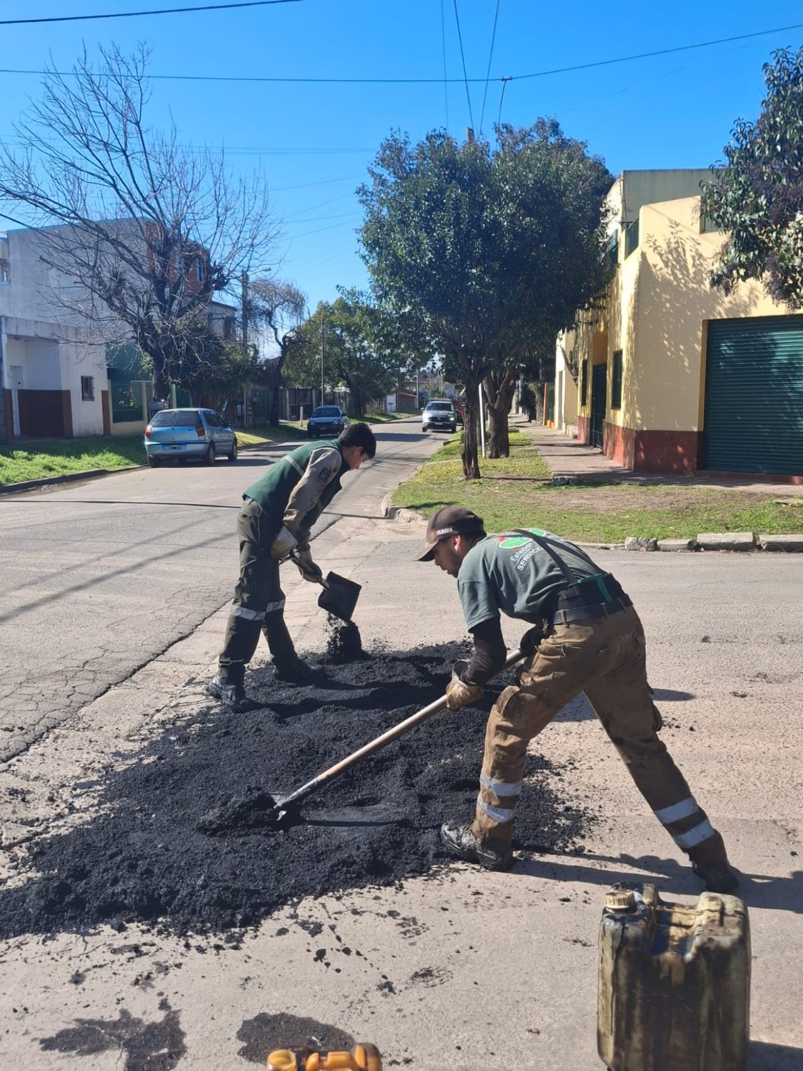 LUIS GUILLÓN: SE REALIZARON NUEVOS TRABAJOS DE BACHEO