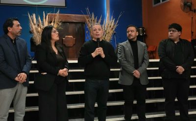 FERNANDO GRAY PARTICIPÓ DEL HOMENAJE AL PASTOR EMENEGILDO ALVARENGA Y LA PASTORA ADA LUZ DÍAZ