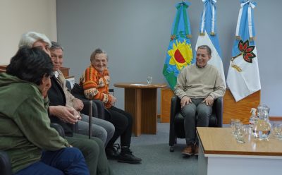 FERNANDO GRAY RECIBIÓ A INTEGRANTES DEL CENTRO DE JUBILADOS Y PENSIONADOS DE EL JAGÜEL