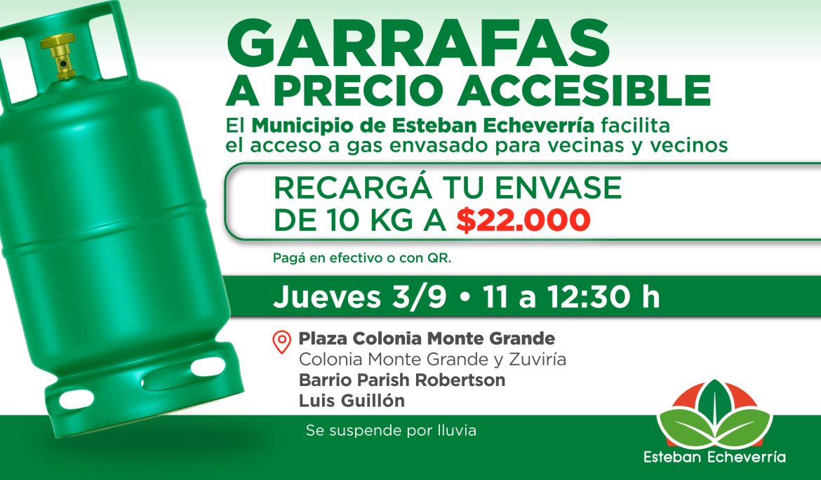 LUIS GUILLÓN: NUEVO OPERATIVO DE RECARGA DE GARRAFAS