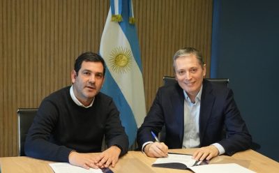 FERNANDO GRAY RECIBIÓ AL INTENDENTE DE DOLORES, JUAN PABLO GARCÍA, Y FIRMARON UN ACUERDO