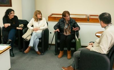 FERNANDO GRAY RECIBIÓ A AUTORIDADES DEL CENTRO DE RESIDENTES SANTIAGUEÑOS