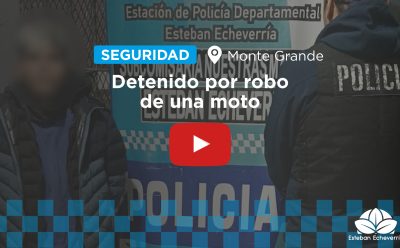 UN DETENIDO TRAS ROBAR UNA MOTO EN LUIS GUILLÓN