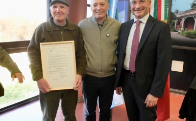 FERNANDO GRAY ENTREGÓ DECRETOS DE RECONOCIMIENTO A INTEGRANTES DESTACADOS DE LA COLECTIVIDAD ITALIANA