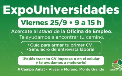 MES DE LAS JUVENTUDES: LLEGA UNA NUEVA EDICIÓN DE EXPOUNIVERSIDADES