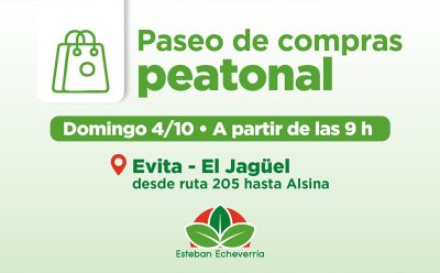 EL JAGÜEL: LA CALLE EVITA SERÁ UN PASEO DE COMPRAS PEATONAL