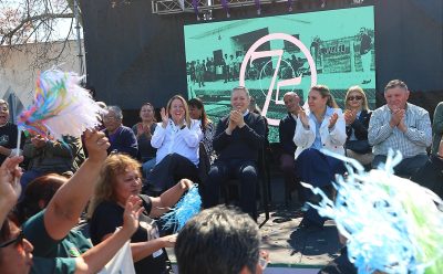 FERNANDO GRAY FESTEJÓ JUNTO A VECINAS Y VECINOS LOS 75 AÑOS DE EL JAGÜEL