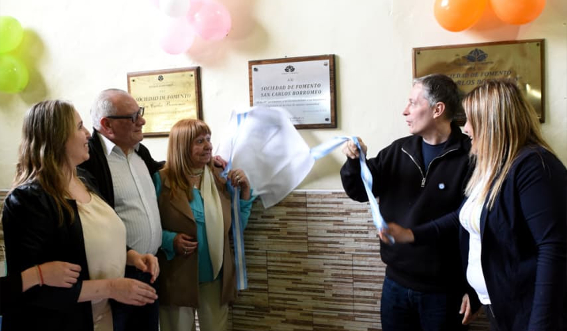 FERNANDO GRAY PARTICIPÓ DEL 20° ANIVERSARIO DE LA SOCIEDAD DE FOMENTO SAN CARLOS BORROMEO
