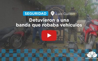 LA POLICÍA DESBARATÓ UNA BANDA QUE ROBABA VEHÍCULOS PARA VENDER LAS AUTOPARTES
