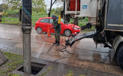 TRABAJOS DE LIMPIEZA Y SANEAMIENTO TRAS LAS INTENSAS LLUVIAS