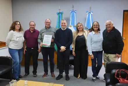 FERNANDO GRAY SE REUNIÓ CON REPRESENTANTES DE LA ASOCIACIÓN ITALIANA XX SETTEMBRE DE MONTE GRANDE
