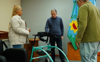 FERNANDO GRAY LE BRINDÓ ASISTENCIA A UN VECINO DE MONTE GRANDE QUE ATRAVIESA UN GRAVE PROBLEMA DE SALUD