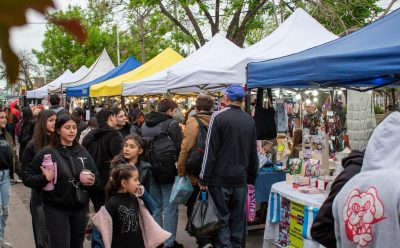 9 DE ABRIL Y EL JAGÜEL: SE REALIZARON LOS PASEOS DE COMPRAS PEATONALES