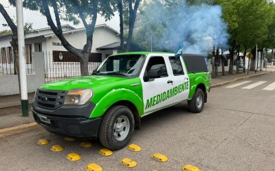AVANZAN LAS TAREAS DE FUMIGACIÓN EN ESTEBAN ECHEVERRÍA