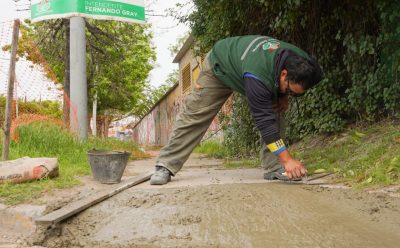 MONTE GRANDE: NUEVAS RAMPAS PARA MEJORAR LA CIRCULACIÓN PEATONAL